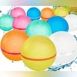 12 Pack Reusable Water Balloons **BUY ONE PACK GET ONE PACK FREE** - New In Pack